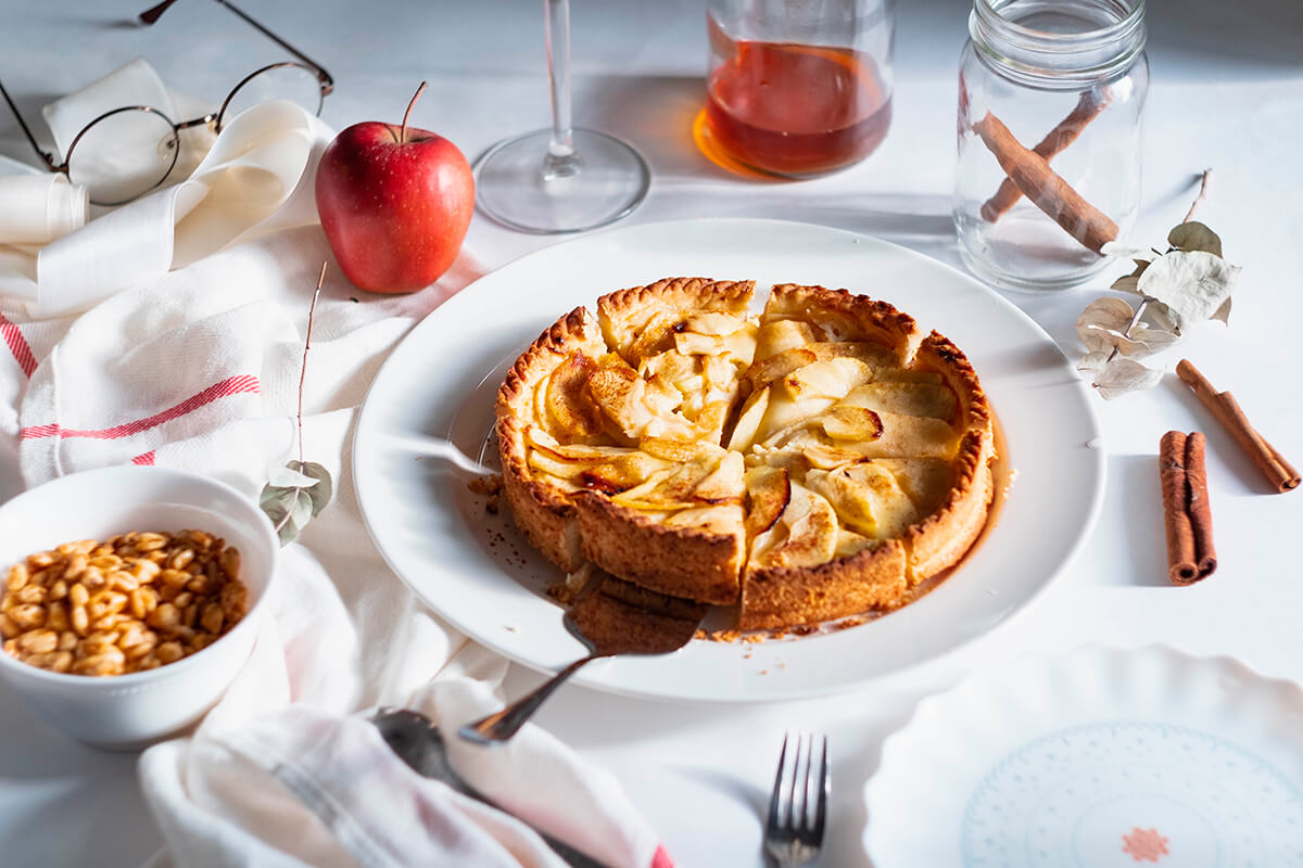 Tarte aux pommes