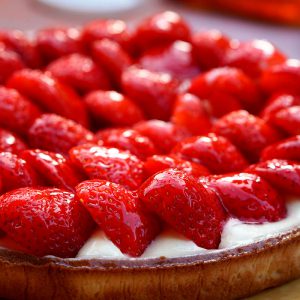 Tarte aux fraises