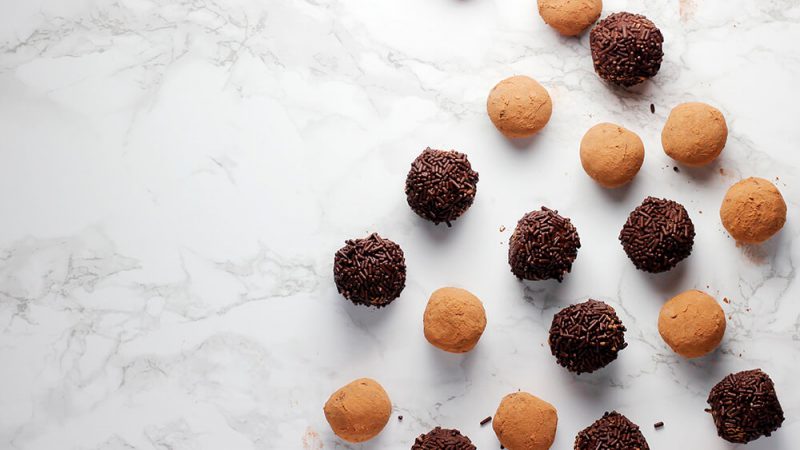 Truffes au chocolat